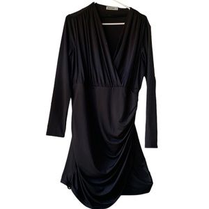 Sexy Long Sleeve Black Dress